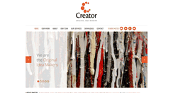 Desktop Screenshot of creator.uk.com