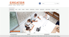Desktop Screenshot of creator.net.pl